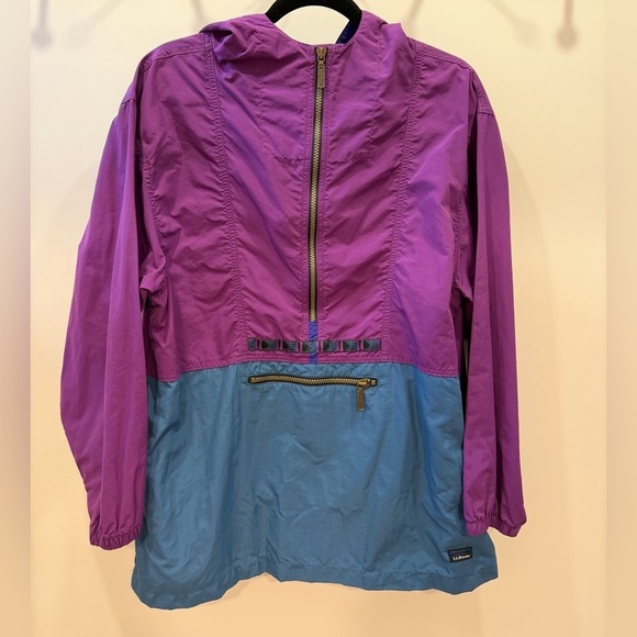L.L. Bean Other - VTG LL Bean Kids Windbreaker/Rain Jacket Half Zip